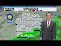 Rain moving in, continuing on Saturday morning