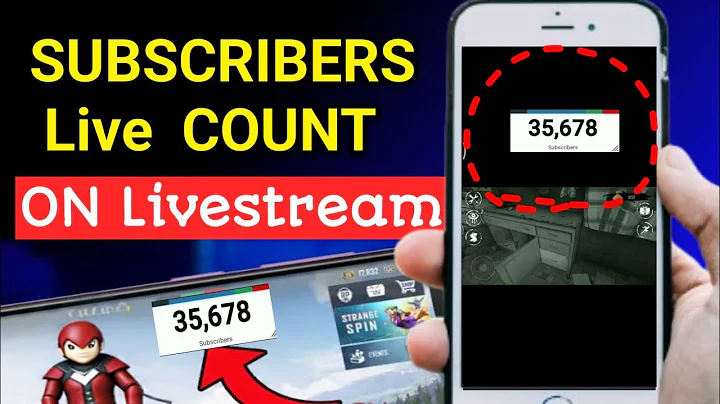 How to Add Live Subscriber Count on Live Stream [Mobile & PC] | kaise lagaye floating apps