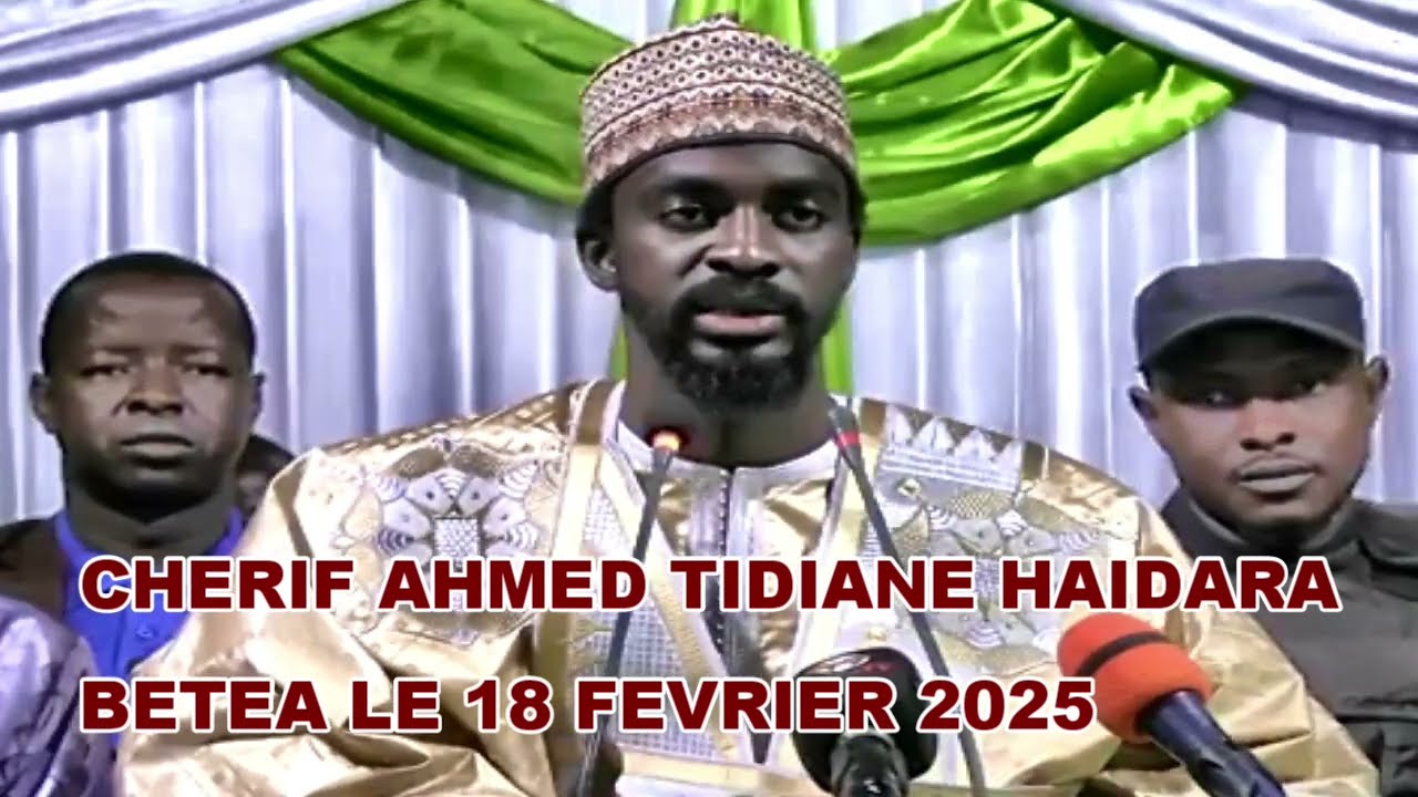 CHERIF AHMED TIDIANE HAIDARA PRÊCHE A BETEA 2025