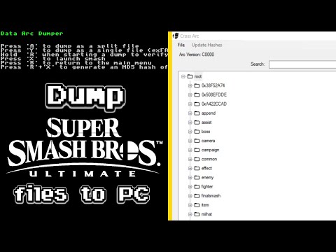 How to Dump Smash Ultimate Assets for Modding