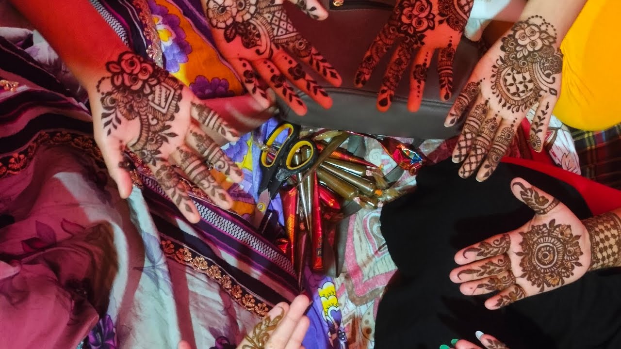 mehendi program 🥰 ️ - YouTube