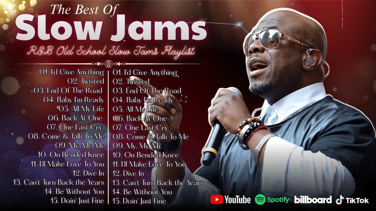 80s & 90s R&B Slow Jams Mix 🍷 – Boyz II Men, Brian McKnight, Usher, Toni Braxton Classics