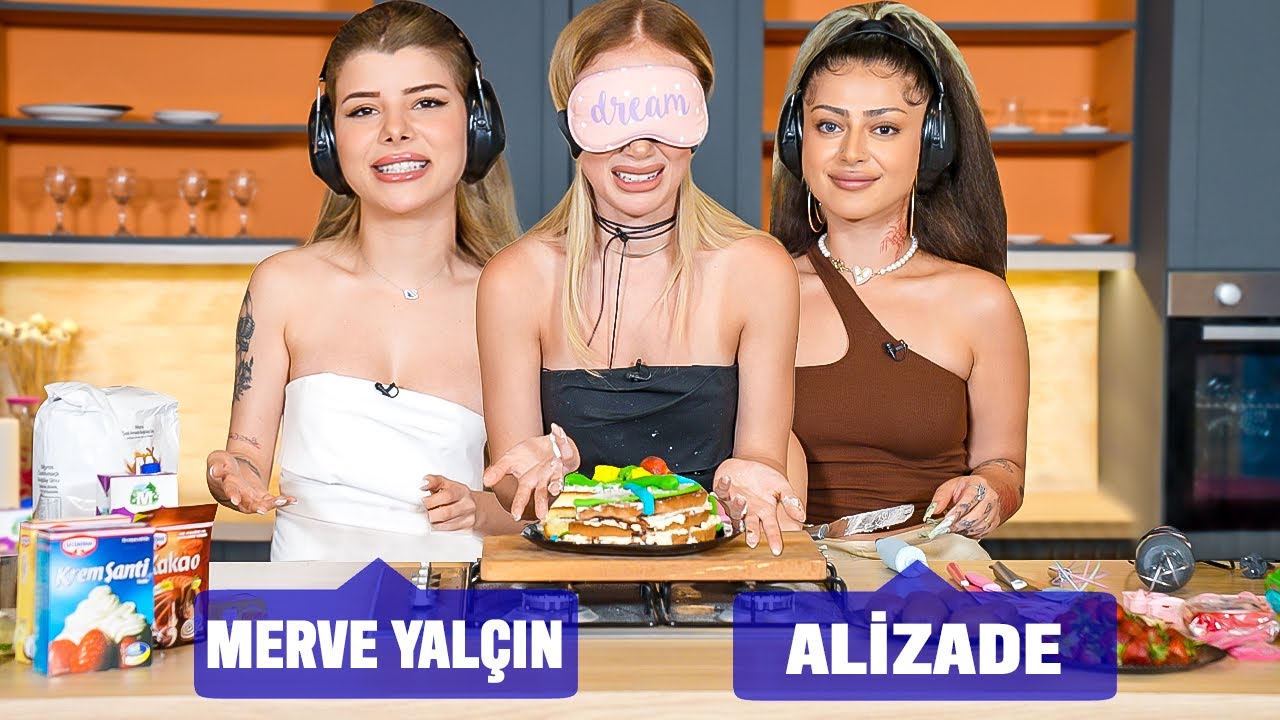 GÖRMEDİM DUYMADIM BİLMİYORUM YEMEK CHALLENGE !!! @merveyalcinofficial #alizade
