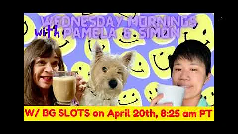 Live with Pamela and Simon Wednesday morning. 8:25...