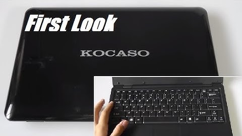 First Look: Kocaso 10" Android Netbook Laptop (NB1016)