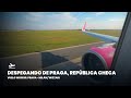 Despegando de Praga en un A321 Neo de WizzAir