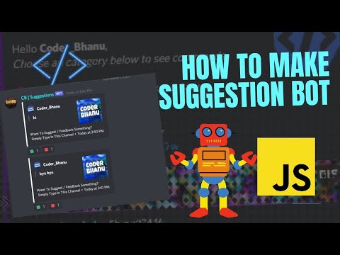 How to make suggestion system vote bot #discordbot #bot #replitbot