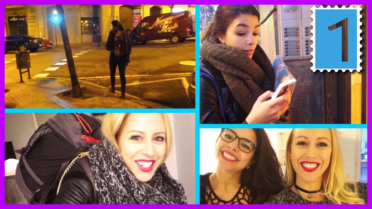 Nuit en Bus & Hôtel fantôme - #VlogenEspagne 1