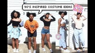 Easy Halloween Costume Ideas! 90's Inspired