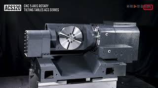 德士凸輪 DEX|五軸滾子式 5axis Rotary Tilting Tables ACS320|產品介紹影片