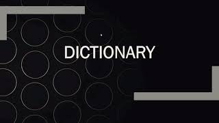 Python |dictionary