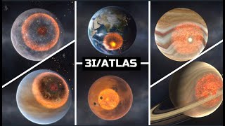 The Ultimate Threat: What Happens if 3i Atlas Hits All Solar Planets? 🚀🌑 Solar Smash Simulation