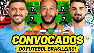 VOCÊ NÃO VAI ACREDITAR NOS 32 JOGADORES DO BRASILEIRÃO CONVOCADOS PARA A COPA!