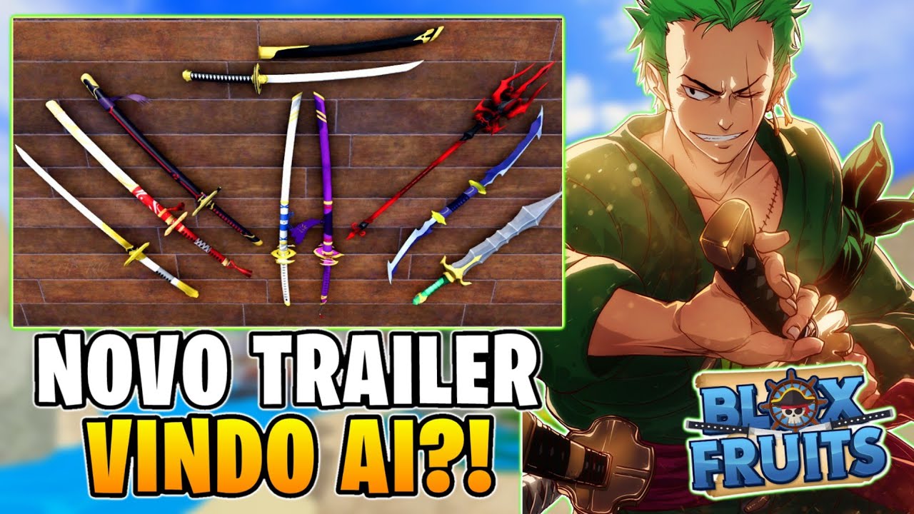 SHOWCASE DE TODAS AS ESPADAS DO ZORO ( BLOX FRUITS) 