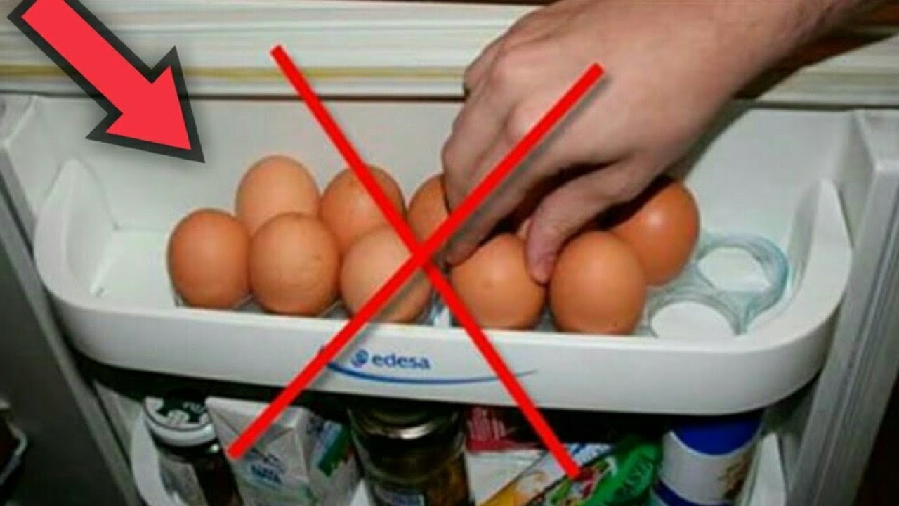 Never Put Eggs On This Part Of The Fridge YouTube