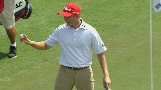 Zac Blair holes marvelous approach for eagle at Arnold Palmer