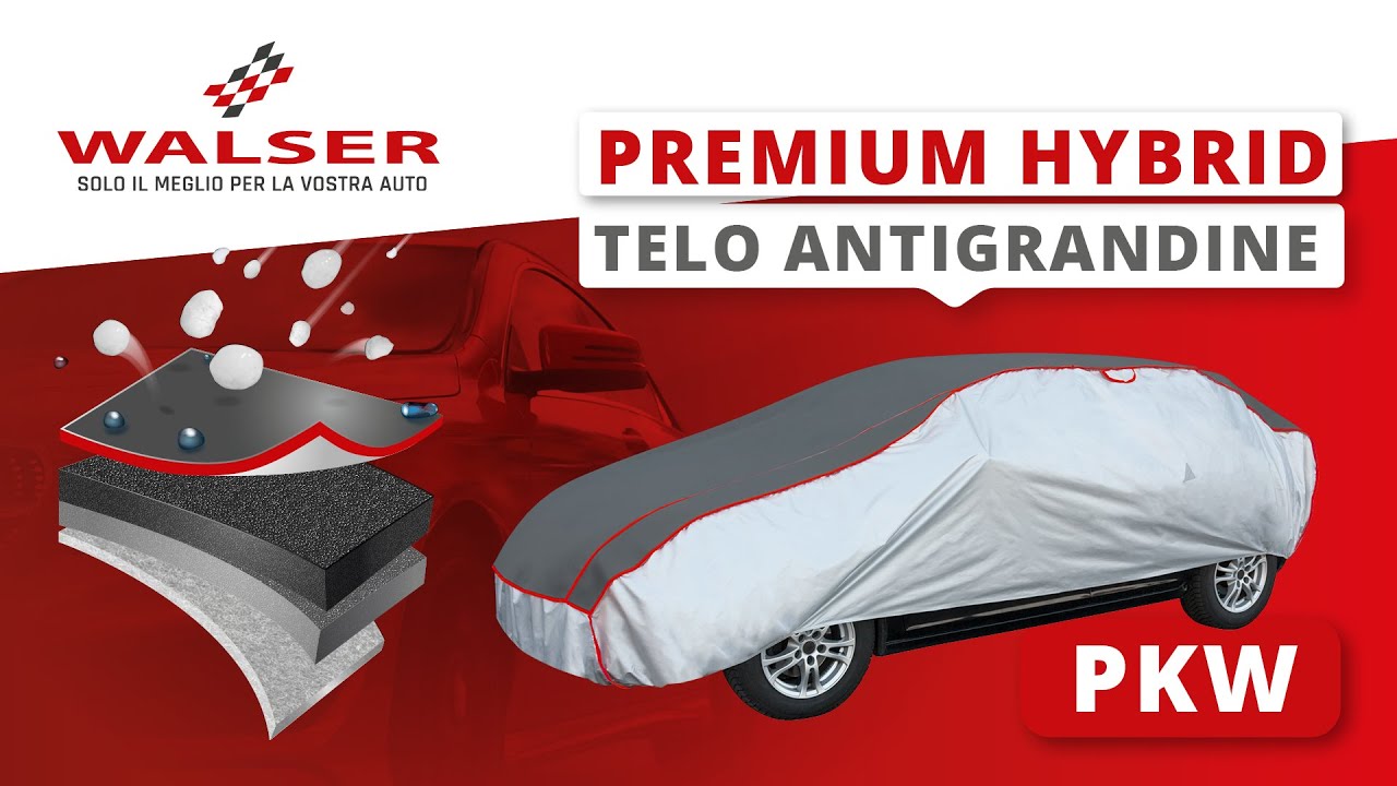 WALSER Telo Copriauto antigrandine, Perma Protect SUV, Vincitore  prezzo-prestazioni* copertura per auto antigrandine, telone protettivo  idrorepellente, Copriauto traspirante S : : Auto e Moto