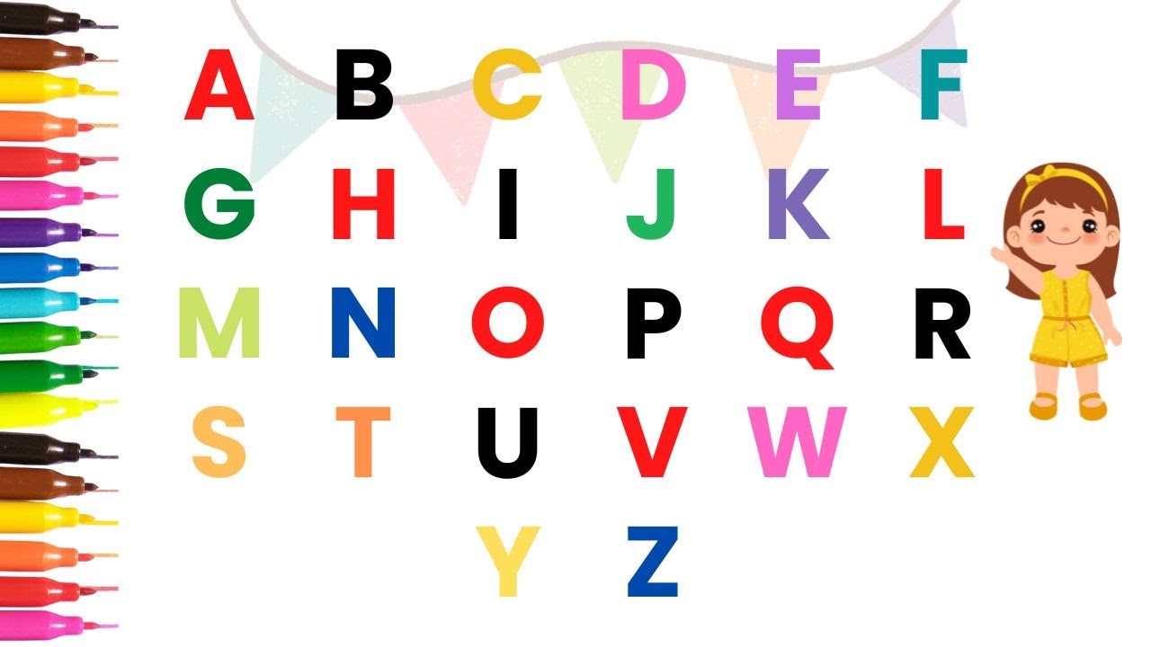 English Alphabets | Learn to Write Alphabet | ABCD for kids learning ...
