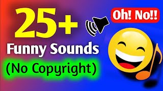 25 Funny Sound Effects Youtubers Use Nocopyright 