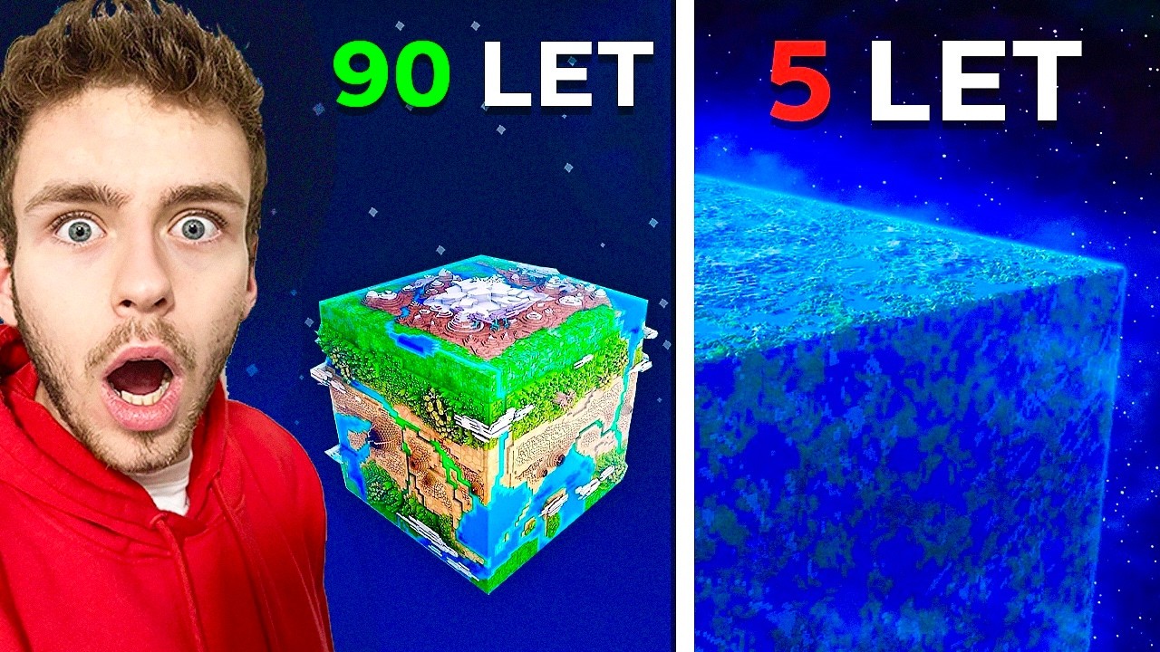 MINECRAFT Shorts v RŮZNÉM VĚKU!