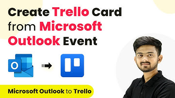 How to Create Trello Card from Microsoft Outlook Event | Microsoft Outlook to Trello