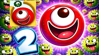 ⚽️ Hungry Balls - Gameplay Walkthrough - Physics Puzzle Strategy & Skill Challenge #2 (iOS, Android)