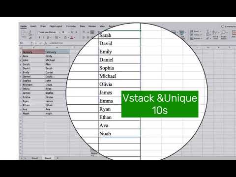 vstack and Unique