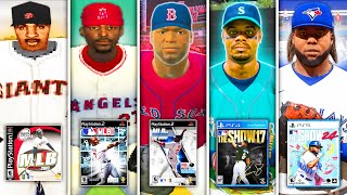 Hitting A Home Run With The Cover Athlete in Every MLB The Show (98-24)