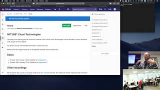 IMT2681 Cloud Technologies: Web crawl chat. Introduction to AWS.