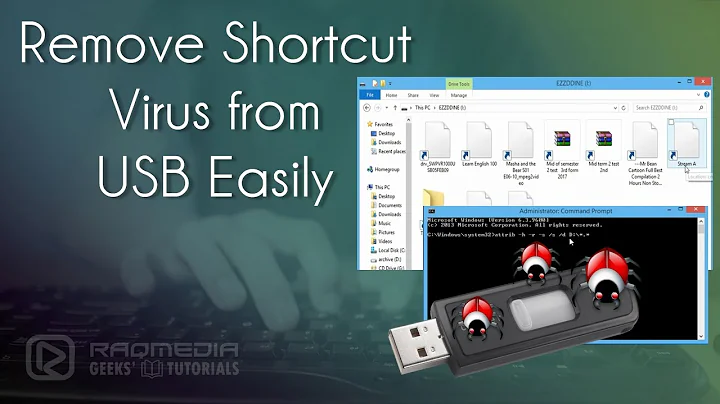 How To Remove Shortcut Virus And Fix Your USB In 1 Click