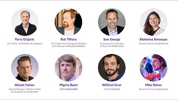 IoT beyond the Hype with leaders from the industry (ao Microsoft, McKinsey, Semtech & Ericsson)