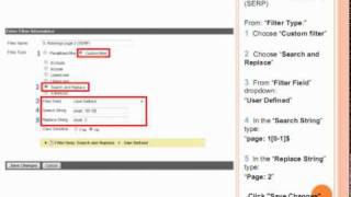 12 - Web Analytics: Part 1 - Filters SERP - part 2