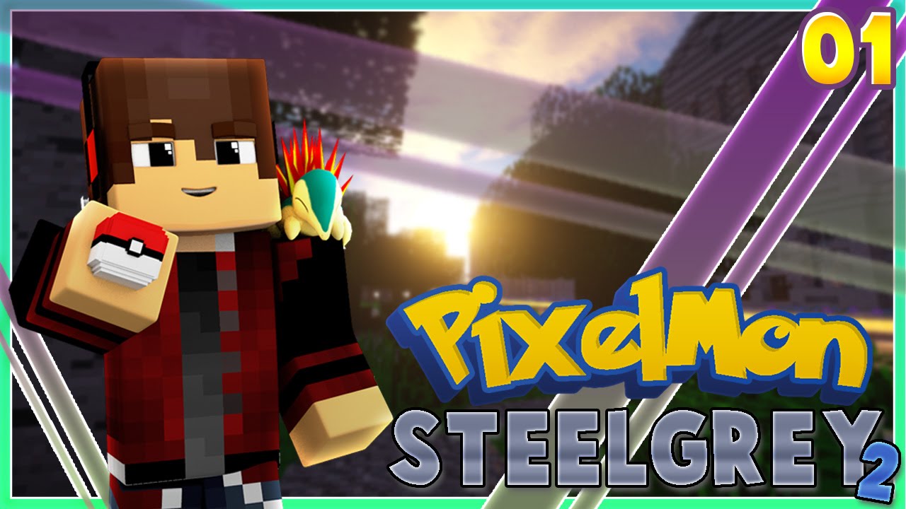 Pixelmon Steel Grey 2 Adventure Map - Episode 1 - [Pixelmon 4.2.3]