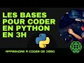 APPRENDRE PYTHON, les bases pour les débutants