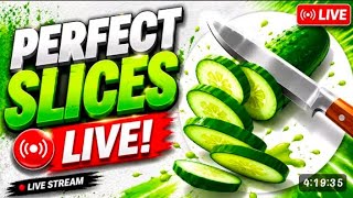 Perfect Slices Live 😂🌶️🍉🍅🍆 #1