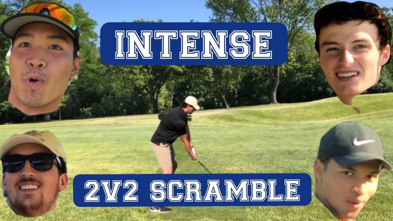 THIS 2v2 SCRAMBLE GOT INTENSE | MCBM GOLF | PART I - YouTube