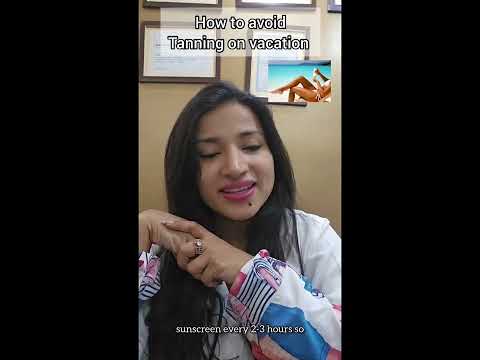 Prevent tanning on vacation- MBBS MD (MAMC) (SKIN)- HINDI 2024