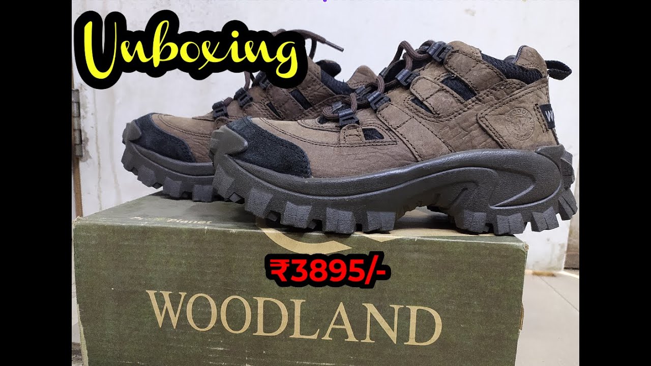 Unboxing || Woodland tracking Shoes 