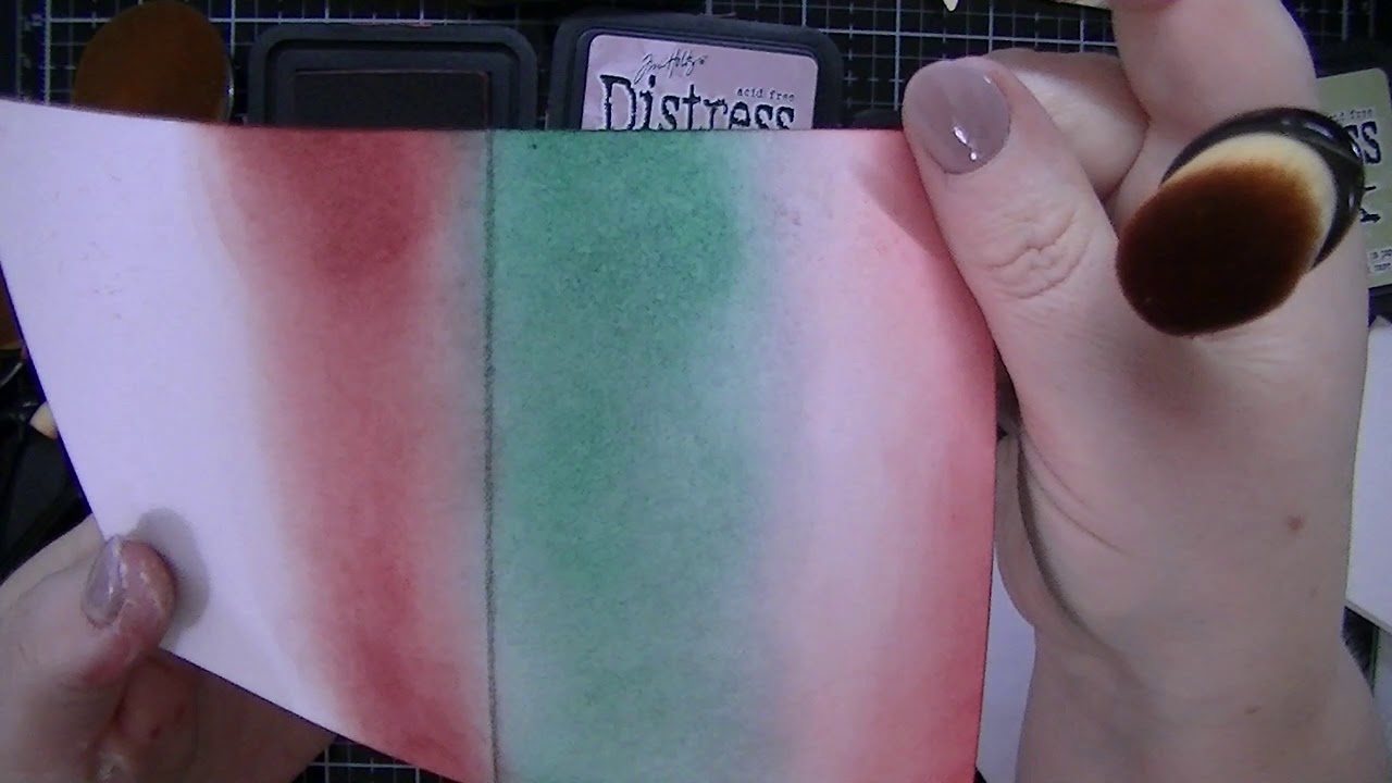 Review of the make up brushes for ink blending