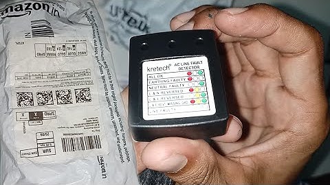 AC Single fault test device#AClinefaultdetectorcircuit  #ACLineFaultunboxingvideo