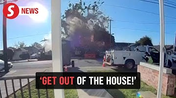 Massive explosion levels properties, injures several in California town