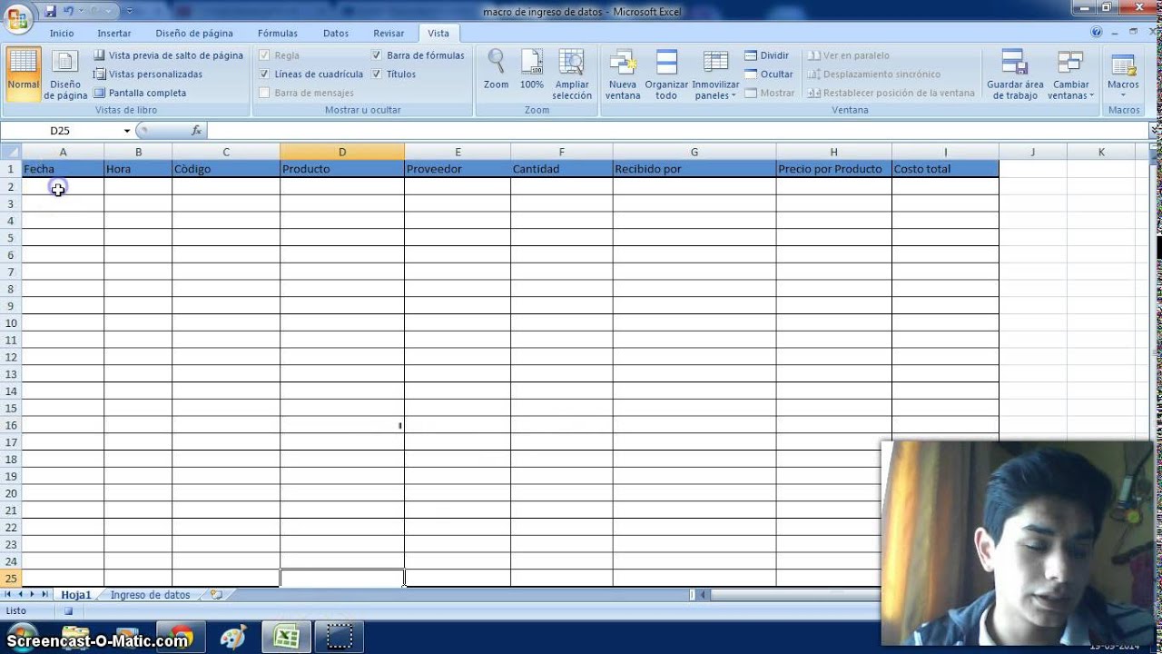 Tutorial de Macros en excel - YouTube