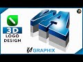 Modern 3d Text Logo Design 2025 | CorelDRAW Professional Logo Tutorial