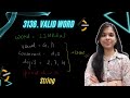 3136. Valid Word | String | Greedy | Leetcode