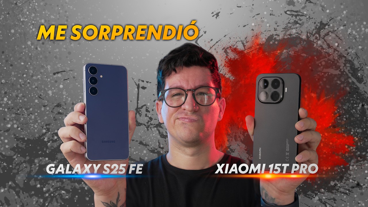🔥 Xiaomi 15T Pro vs Samsung Galaxy S25 FE  ¿Cuál es MEJOR en 2025?