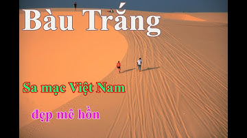 Đồi cát Bàu Trắng là một sa mạc của Việt Nam đẹp mê hồn | Phượng Trần