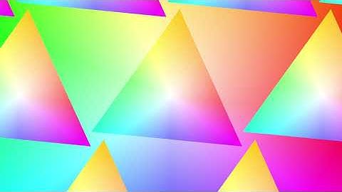 The Color Wheel Triangle - 10 Hours / 4K / 60fps - Ambilight