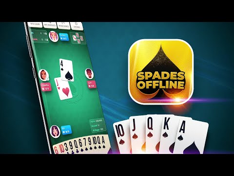 Spades Offline - لعبة الورق