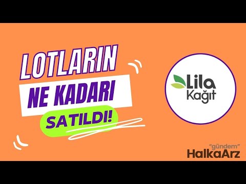 LİLA KAĞIT 2. GÜN TOPLAM EL DEĞİŞTİRME ORANI-NE KADARI SATILDI? BÖYLE HALKA ARZ MI OLUR..#lilak