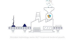 MICROBAN® ANTIBACTERIAL TECHNOLOGY with subtitle - ENG